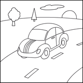 Jogos de Pintar Carros em Jogos na Internet